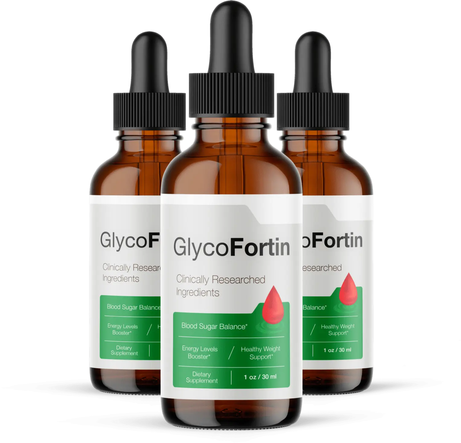 glycofortin 3 bottles package